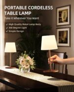 EZVALO Spa-Like Shower Lamp – IP65 Waterproof Bathroom Lamp, Rechargeable Cordle... - Image 6