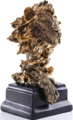 H&W Sandstone Lion - The King of Beasts - Statue Decoration for Home/Study/Livin... - Image 3