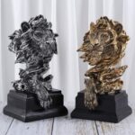 H&W Sandstone Lion - The King of Beasts - Statue Decoration for Home/Study/Livin... - Image 5