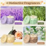 Scented Candles for Mom, 17.6oz Romantic Jar Candles for Women Girl Candle Set, ... - Image 4