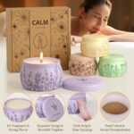 Scented Candles for Mom, 17.6oz Romantic Jar Candles for Women Girl Candle Set, ... - Image 5