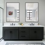 TRAHOME Bathroom Vanity Mirror for Wall, 2 Pack 36" x 24" Metal Framed Rectangul... - Image 3