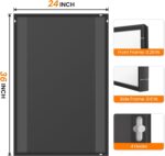 TRAHOME Bathroom Vanity Mirror for Wall, 2 Pack 36" x 24" Metal Framed Rectangul... - Image 7