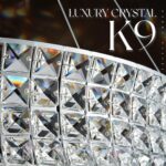 24’’ Crystal LED Chandelier 2-Tier with Remote Control Dimmable 3000-6500K Conte... - Image 5