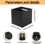 Mille Lucciole 2 Pack LED Outdoor Wall Lights Exterior/Interior, Up and Down Lig... - Image 6