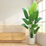 Bird of Paradise Plant Artificial 6ft,Faux Plants Indoor Tall with 12 Trunks - T... - Image 4