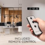 Ivation Oversized Large Digital Wall Clock - Big LED Digital Clock w/Large Displ... - Image 4