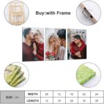 3 Panel Hanging Wall Art Set, Custom Canvas Prints with Your Photos, Personalize... - Image 3