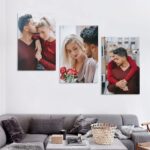 3 Panel Hanging Wall Art Set, Custom Canvas Prints with Your Photos, Personalize... - Image 5