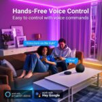 hyrion Smart LED Strip Lights 100ft WiFi, RGB Color Changing Lights Work with Al... - Image 3