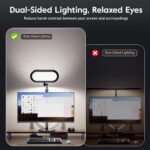 Premium LED Desk Lamp for Home Office – Eye-Caring Double Side Light with Knob R... - Image 3