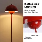 COSYLUX Modern Floor Lamp for Living Room, Industrial Tall Standing Lamp for Bed... - Image 5