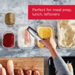 Rubbermaid Brilliance BPA-Free Airtight Food Storage Containers, 24-Piece Set, E... - Image 4