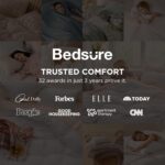 Bedsure White Duvet Cover Queen Size - 3 Pieces Prewashed Cotton-Like Polyester ... - Image 4