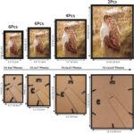 Hoikwo Multi Pack Set of Black Picture Frames, Six 4x6 Six 5x7 Four 8x10 Two 11x... - Image 3