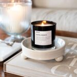 LUMELOOM Santal Reserve Luxury Scented Candles, 9oz Soy Wax Candles for Home Sce... - Image 4