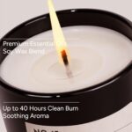 LUMELOOM Santal Reserve Luxury Scented Candles, 9oz Soy Wax Candles for Home Sce... - Image 6