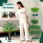 Der Rose 28'' Artificial Plants Large Fake Palm Tree Tall Fake Plants Indoor for... - Image 4