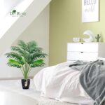 Der Rose 28'' Artificial Plants Large Fake Palm Tree Tall Fake Plants Indoor for... - Image 5