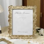 Cuspin 8x10 Picture Frame Vintage Gold Frames, Elegant Photo Frame with Glass Fr... - Image 8
