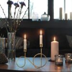 Twisted Brass Style Candle Holder, Candlestick Holder for Table Decoration, Holi... - Image 5