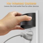 DORESshop LED Night Light[2 Pack], Night Lights Plug into Wall, 3 Level Brightne... - Image 4