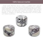 Marmor Marble Lamp Table Lamp Unique Stone lamp Type-C 3 Way Bedside Lamps Ambie... - Image 4