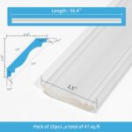 Art3d Ceiling Crown Molding Trim 10-Pack 47Ft, High Impact Polystyrene Decorativ... - Image 6