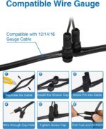 SUNVIE 12 Pack Low Voltage Landscape Lighting 12W LED Outdoor In-Ground Waterpro... - Image 6