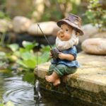 Mini Resin Fishing Statue, Funny Fisherboy Little Guy for Pond, Garden Flowerpot... - Image 6