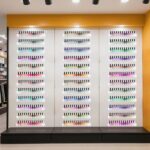 6 Pack Wall Mounted Acrylic Nail Polish Organizer Rack 15 Inch Clear Nail Polish... - Image 3