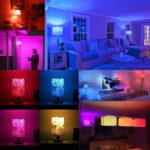 MELPO LED Color Changing Light Bulb with Remote Control, 5W 40W Equivalent, 500L... - Image 3