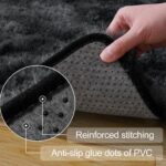 qulint 9x12 Area Rug for Living Room, Soft Fluffy Rug for Bedroom Shag Shaggy La... - Image 4