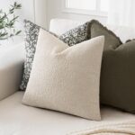 MIULEE 20x20 Inch Decorative Pillow Covers for Couch Bed Set of 2 Textured Boucl... - Image 4