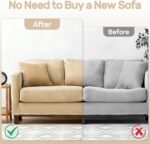 idee-home Couch Cushion Replacement 6" H, High Density Upholstery Foam Cushion I... - Image 4
