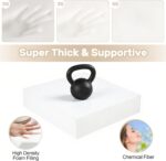 idee-home Couch Cushion Replacement 6" H, High Density Upholstery Foam Cushion I... - Image 5