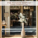 Hanobe Floor Vase Home Decor: 22 inch Tall Decorative Wood Vases for Living Room... - Image 7