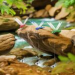 Dragonfly Clip,3D Garden Stakes Decor, Garden Decor Clip,for Outdoor Indoor Fake... - Image 8