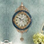 SHISEDECO Elegant, Traditional, Decorative, Hand Painted Modern Grandfather Wall... - Image 3