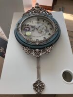 SHISEDECO Elegant, Traditional, Decorative, Hand Painted Modern Grandfather Wall... - Image 5