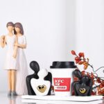 Mini Couple Statue Tv Stand Decor Items for Living Room Home Decor,Bedroom Decor... - Image 6