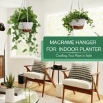 Set of 2-10 Inch Hanging Planters for Indoor Plants with Self-Watering Includes ... - Image 3