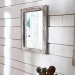 AAZZKANG Wall Mirror with Wood Framed Rustic Mirrors for Wall Rectangle Decorati... - Image 4