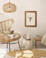 VIYYIEA Vintage Gold Framed Wall Art for Living Room, Birds Canvas Prints Home D... - Image 5