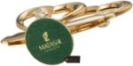 Matashi 24K Gold Plated Anniversary Heart Sculpture with Crystals – Double Heart... - Image 4