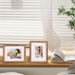Egofine 8x10 Picture Frames 4 Pack, for Pictures 4x6 or 5x7 with Mat Made of Sol... - Image 6