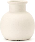 SIDUCAL Spotted Ceramic Modern Vase, 5.8 Inch Rustic Farmhouse Decorative Boho T... - Image 6