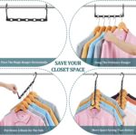AMKUFO 6 Pack-Closet-Organizers-and-Storage, Magic-Hangers-Space-Saving-for-Clot... - Image 4