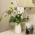 hjn White Flower Vase- Ceramic Vase for Decor, White vase for Flowers, Modern Va... - Image 8