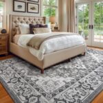 Lessymo 8 x 10 Area Rugs for Living Room- Machine Washable Area Rugs Boho Faux W... - Image 3
